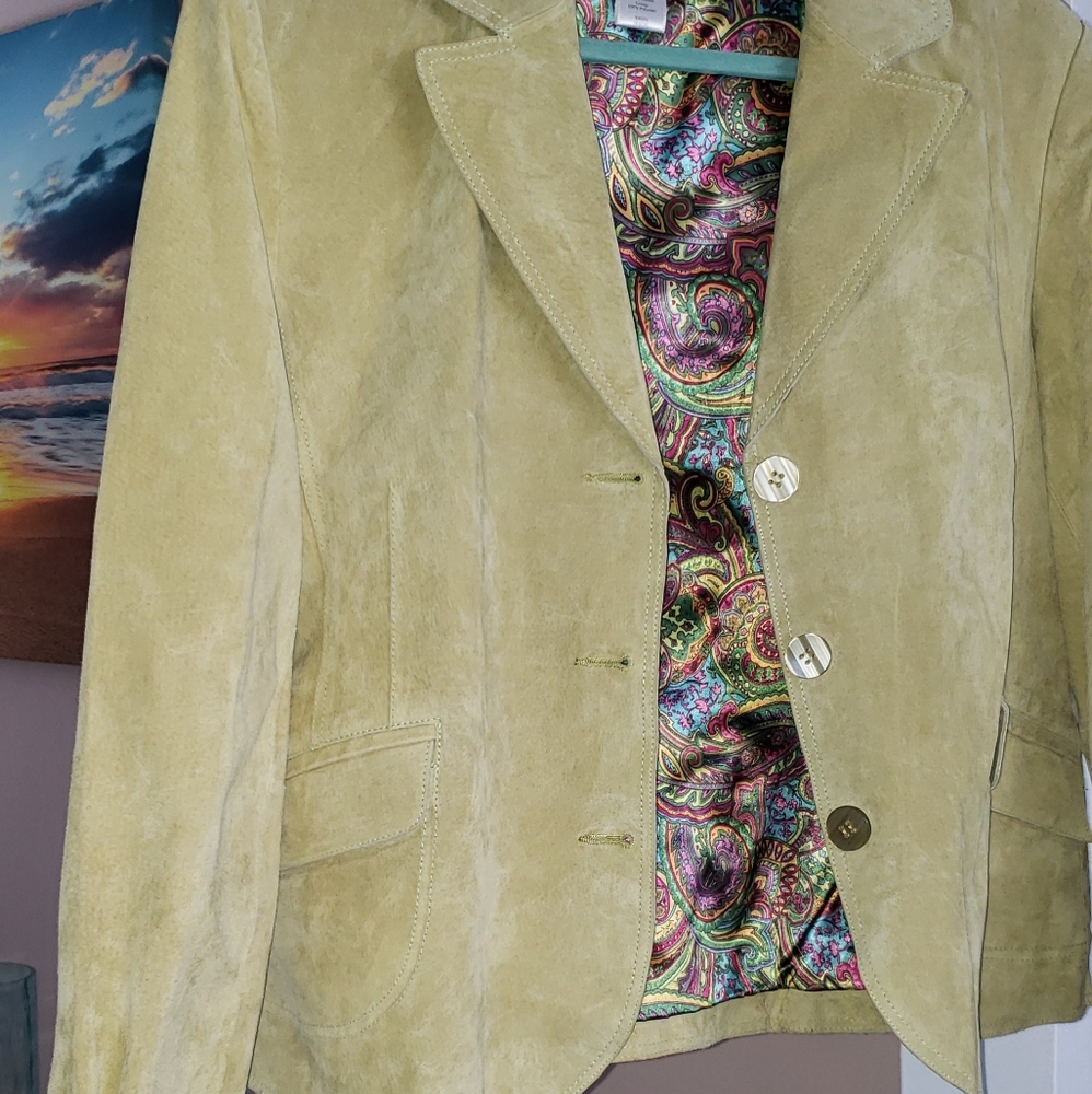 Blazer lime green